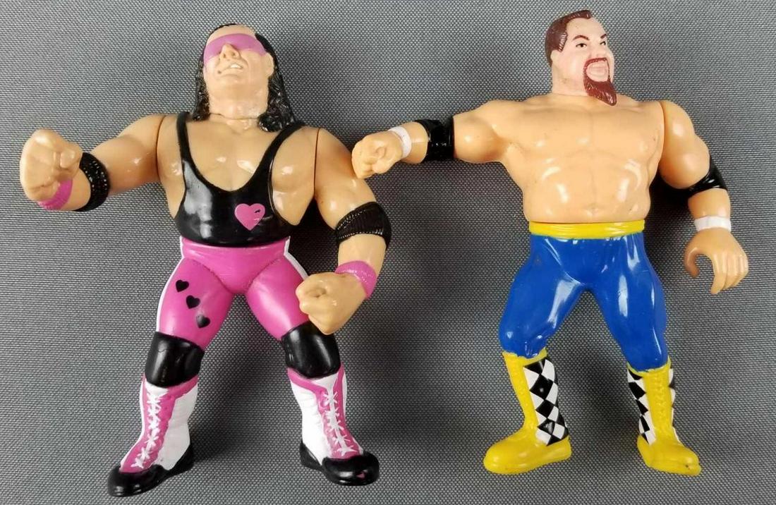 2 WWF Titan Sports wrestling action figures (1 of 3)