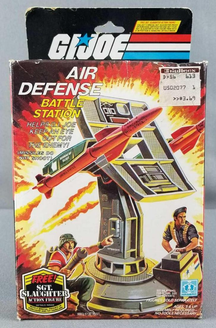 Hasbro GI Joe Air Defense Battle Station toy: In original box, unknown completion. 1985 Hasbro