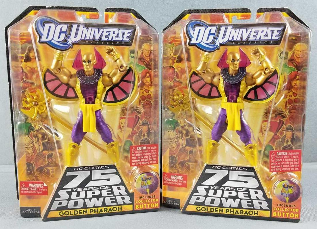 2 DC Universe Golden Pharaoh action figures (1 of 4)