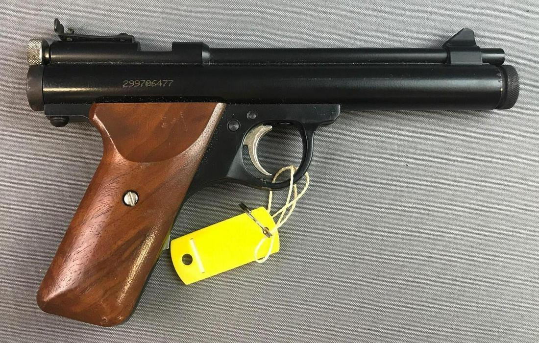 Crosman E9A Series 5.00mm Pellet gun: 9 inches total length. CO2 powered, Untested