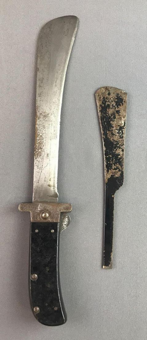 Folding Machete: 15.5 inches total length