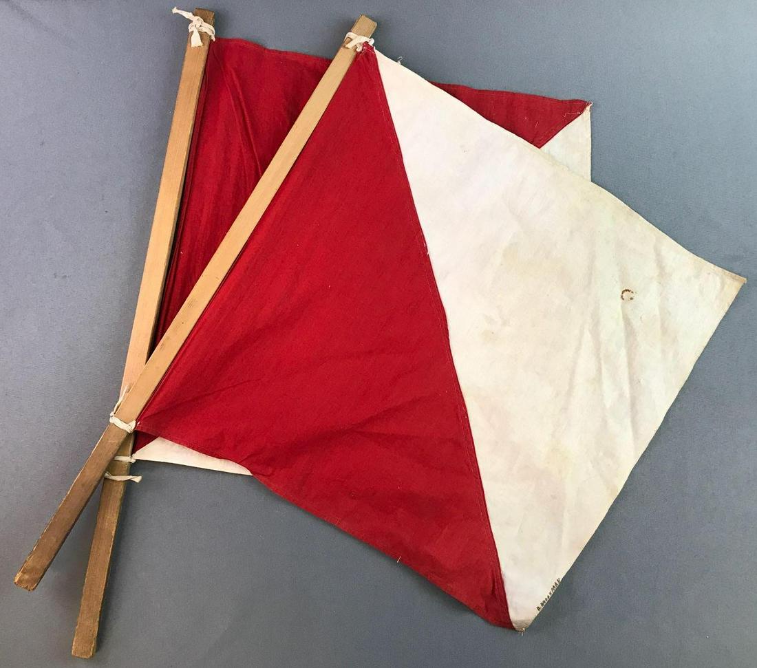 Pair of Signal Flags (1 of 2)