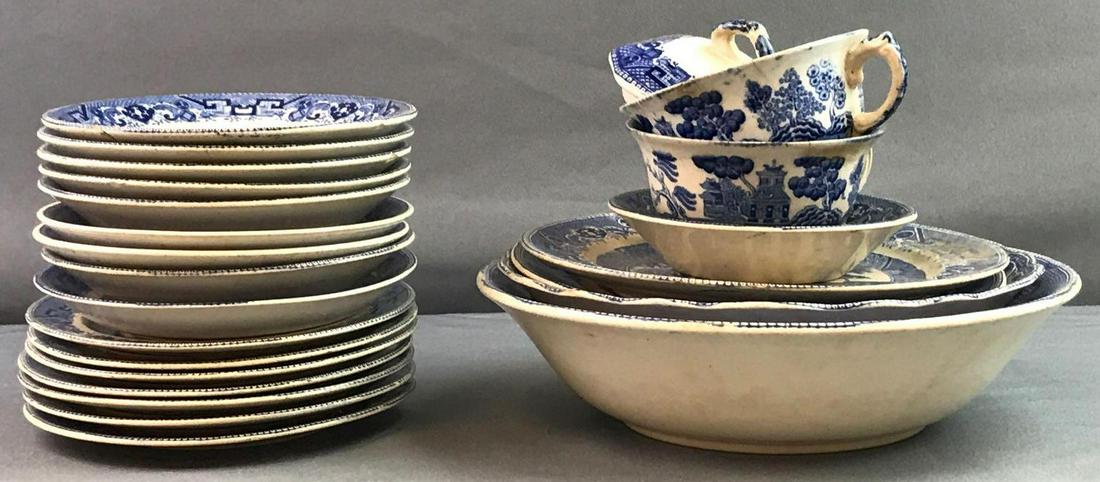 Set of Miscellaneous Buffalo Pottery (1 of 3)