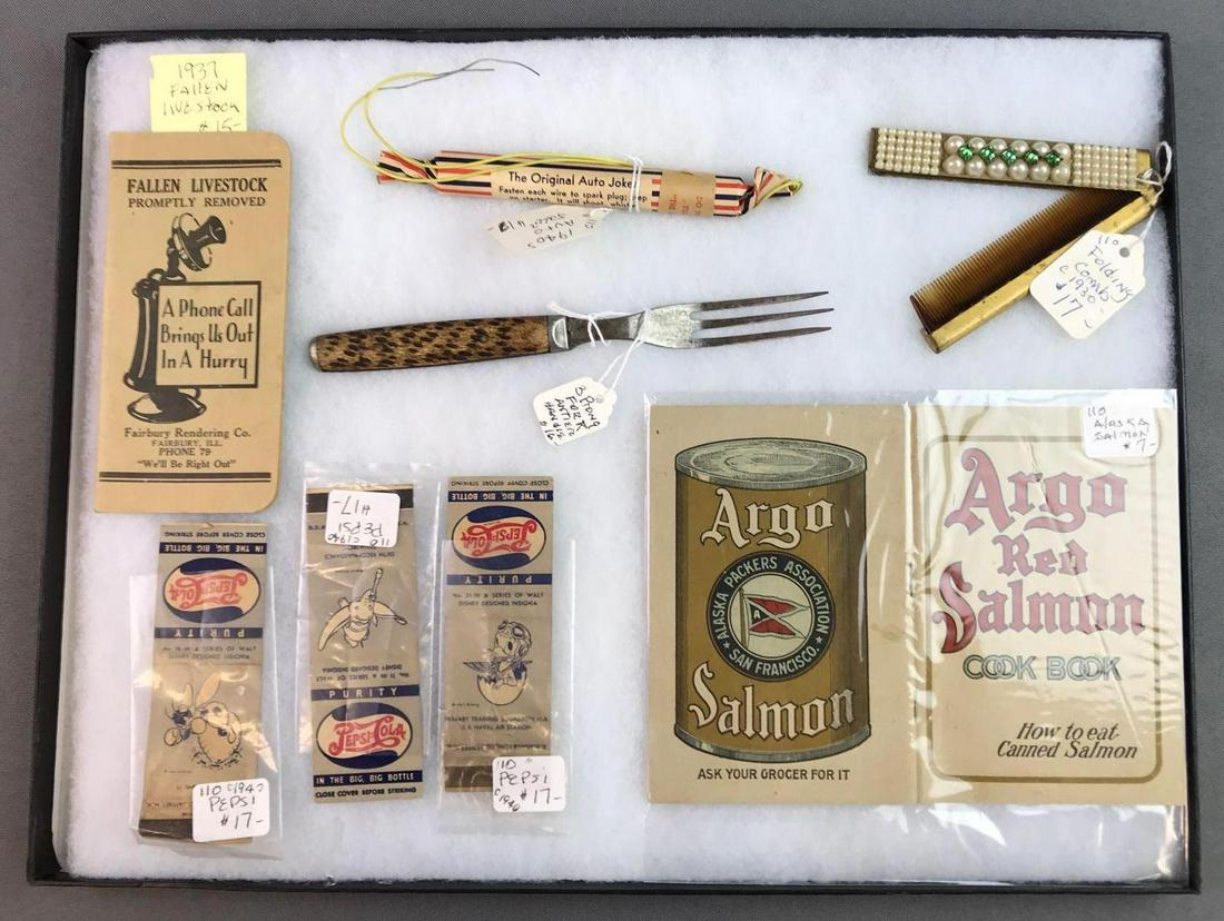 Group of miscellaneous items w/case (1 of 3)