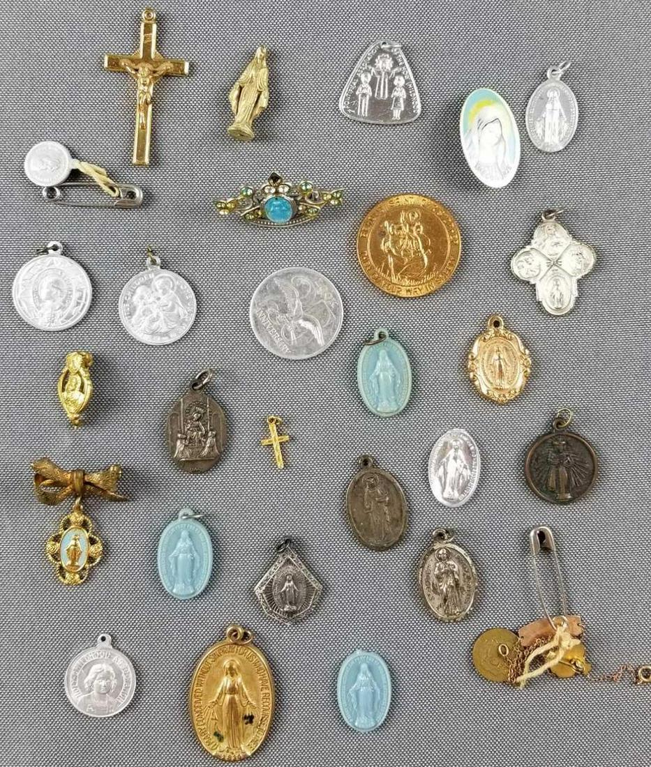Group of religious pendants and more (1 of 3)