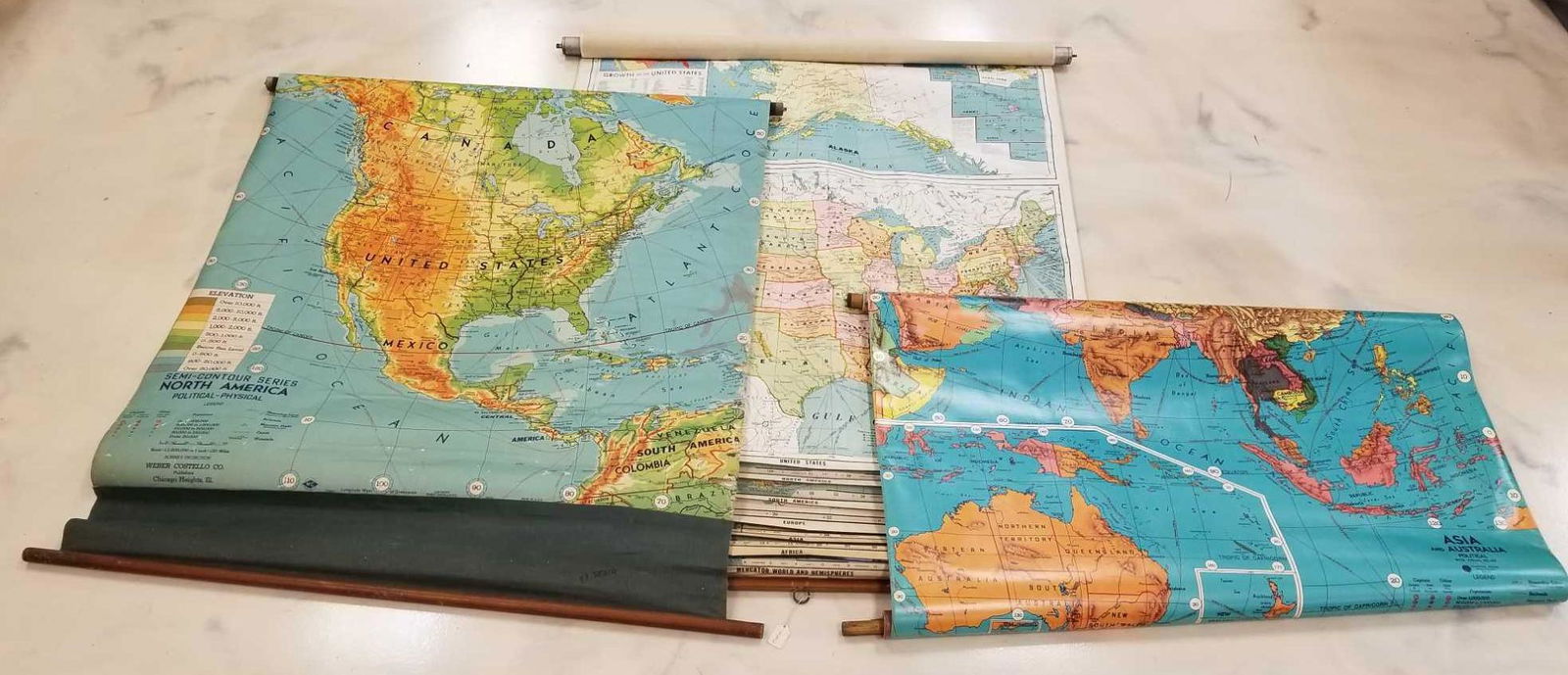 Group of vintage maps (1 of 8)