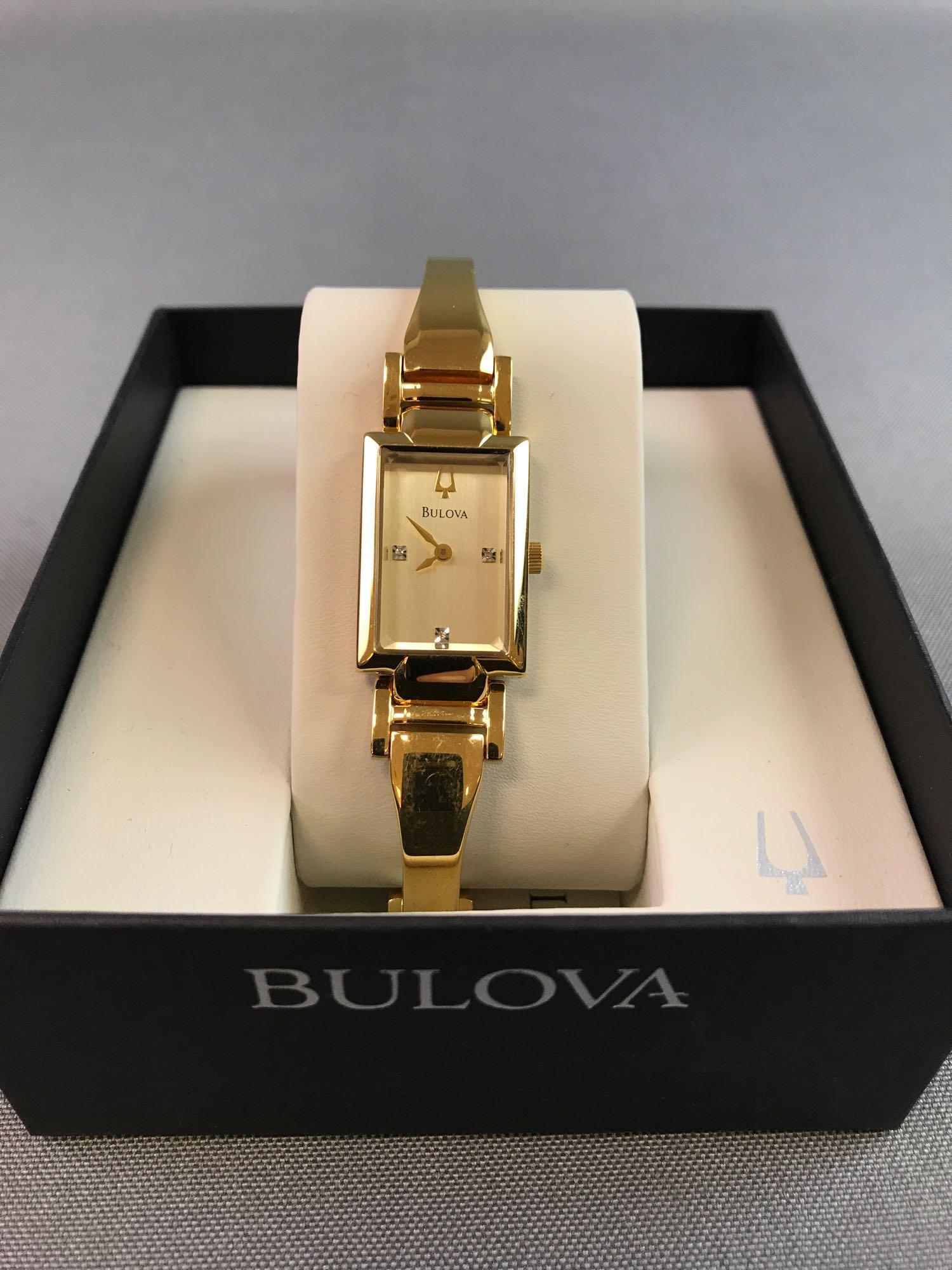 Bulova Watch: In original box.