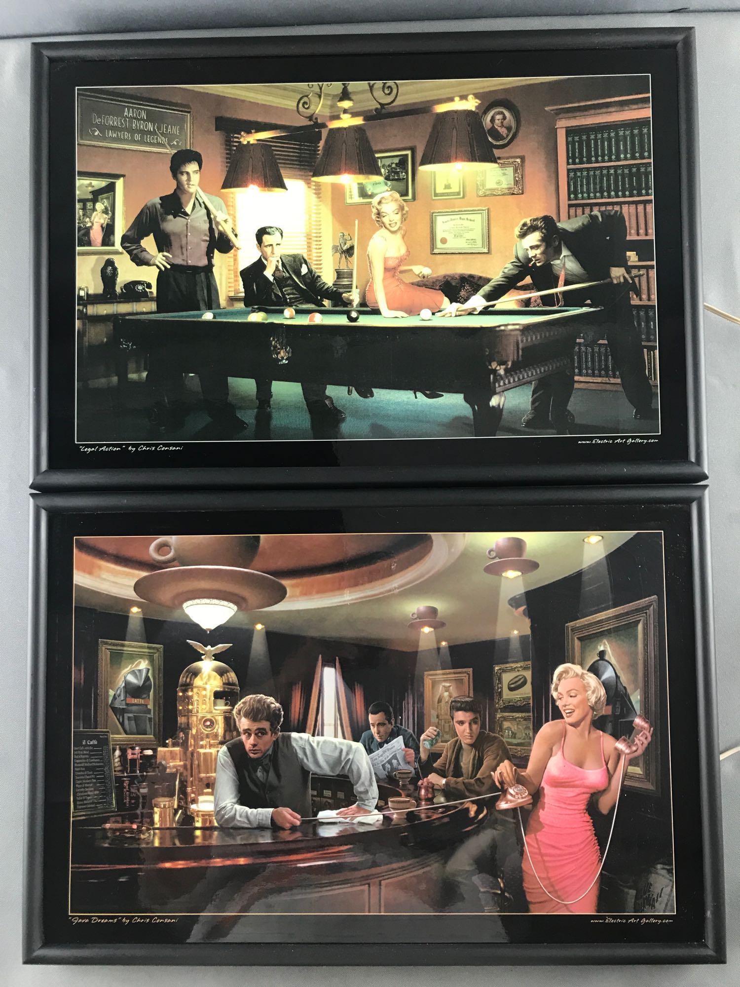 Group of 2 Electric Art Gallery lighted wall art (1 of 4)