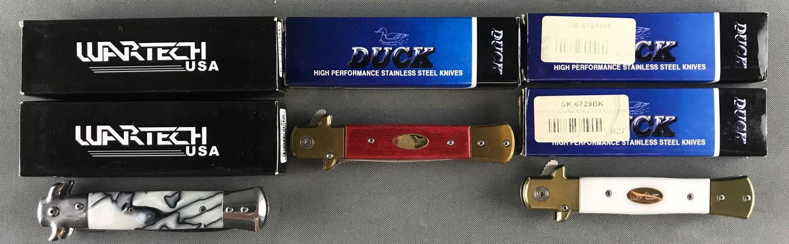 Group of 5 assorted pocket knives (1 of 3)