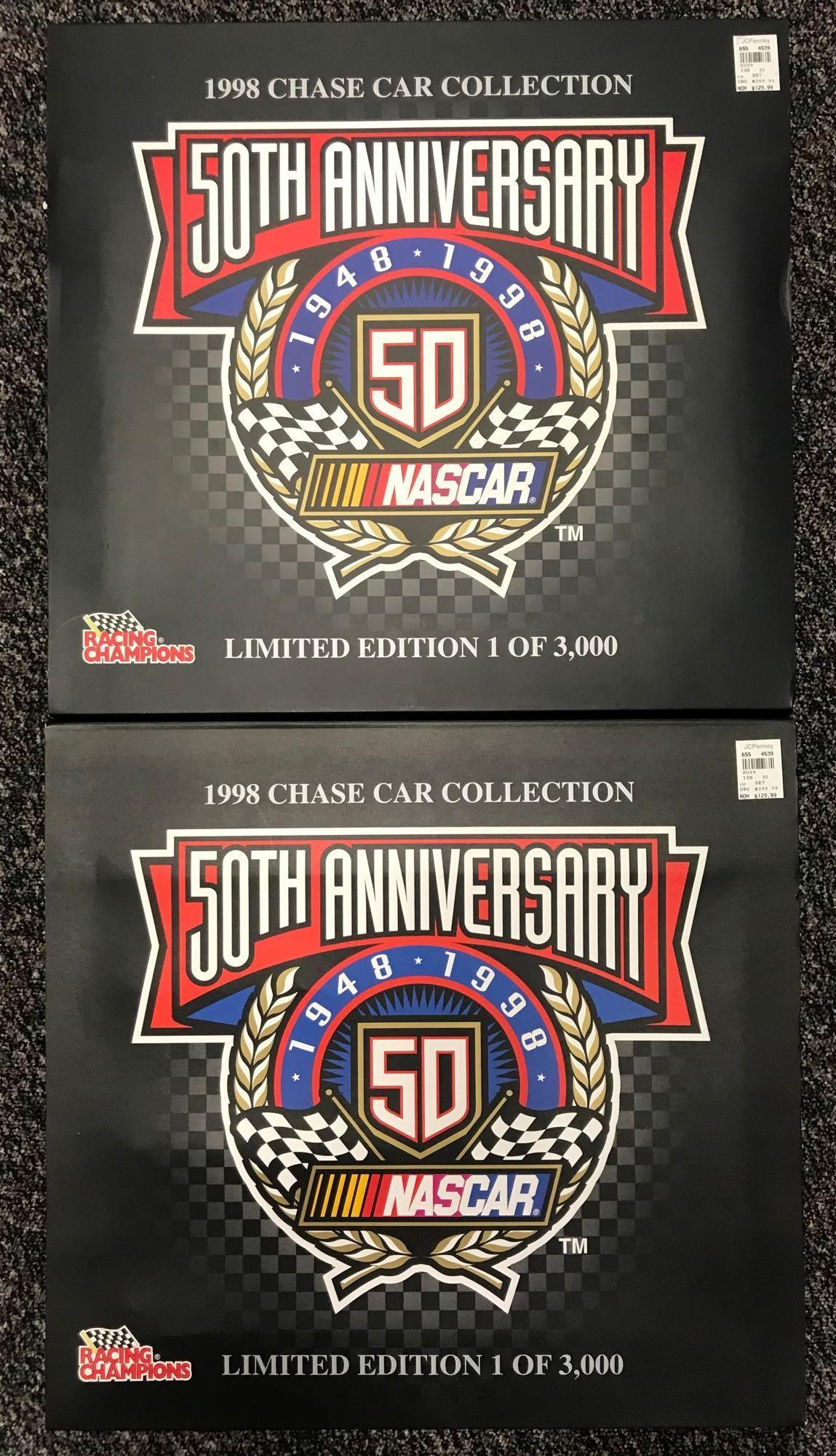 Group of 2 Racing Champions NASCAR 50th Anniversary (1 of 5)
