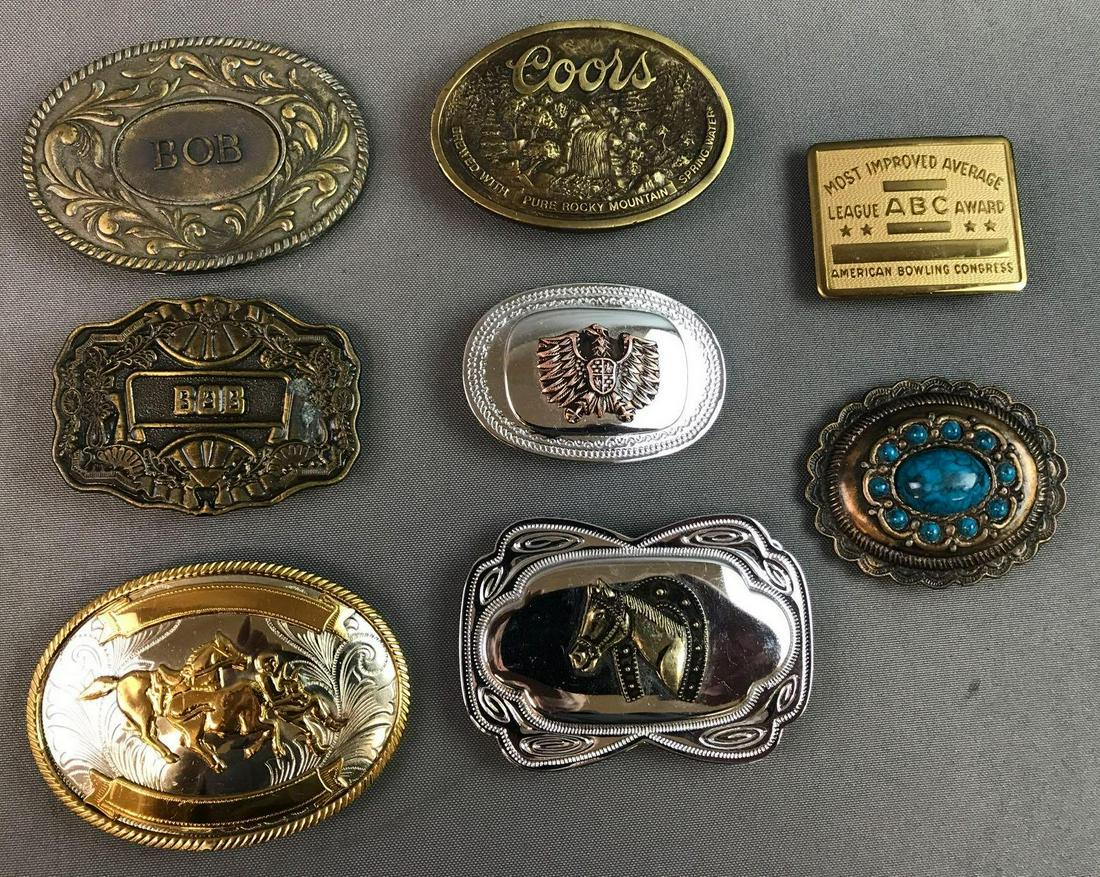 Group of Assorted Belt Buckles (1 of 4)