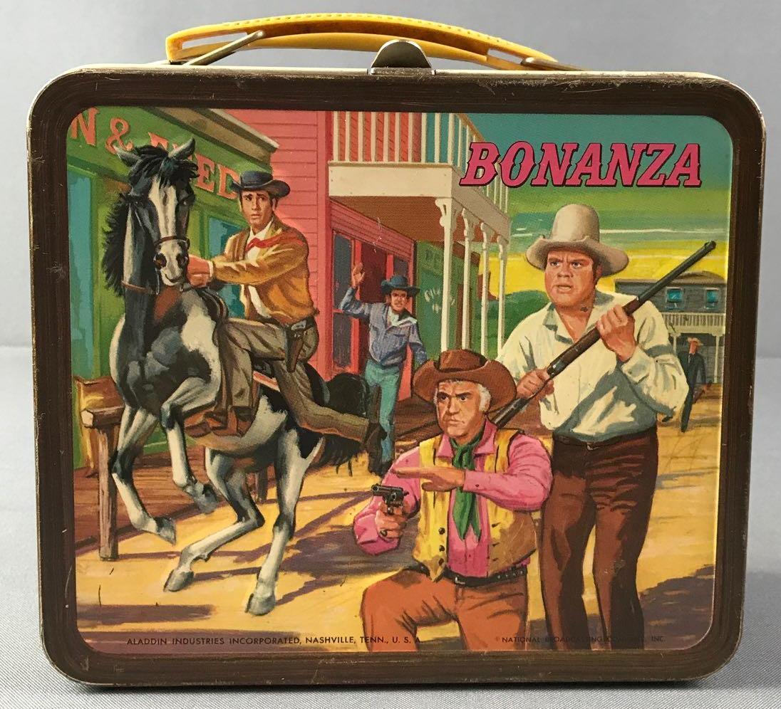 Bonanza Lunch Box: Condition consistent with age.