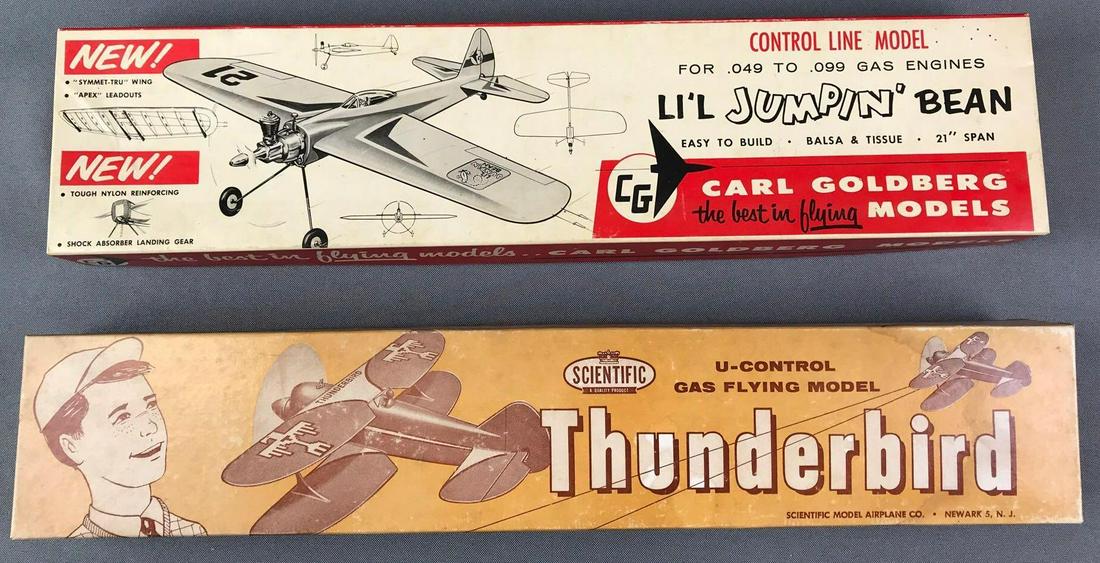2 Wooden Model Airplane Kits (1 of 6)