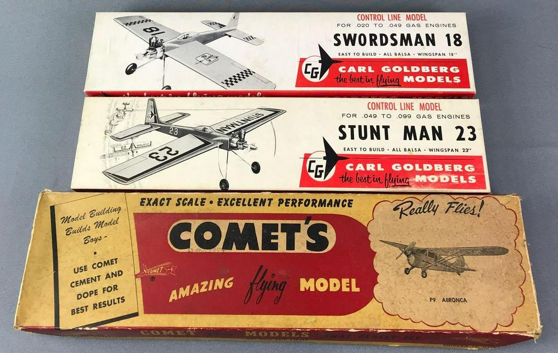 Group of 3 Model Plane Kits (1 of 7)
