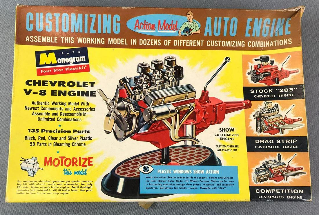 Chevrolet V 8 Engine Model Kit: Unknown completion.