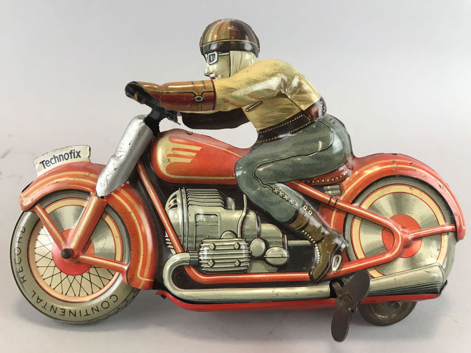 Technofix Tin Motorcycle Wind-Up Toy (1 of 10)