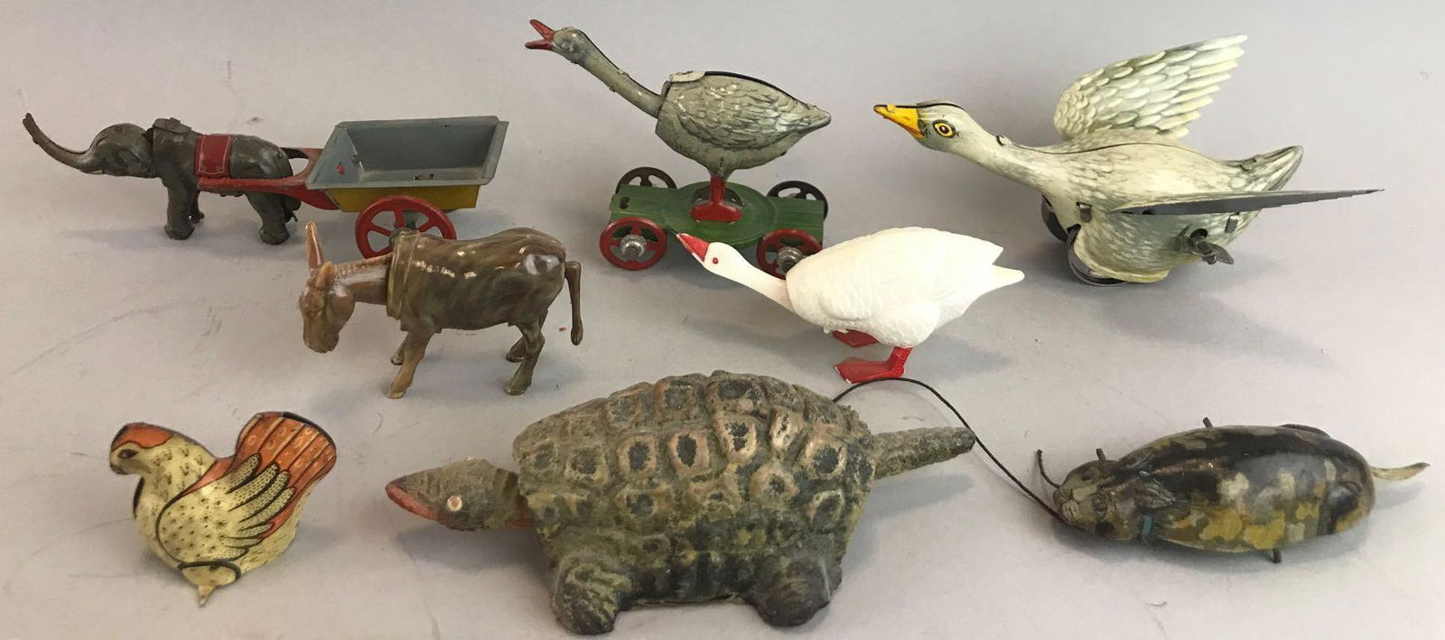 Group of 8 Penny tin toys and more (1 of 4)
