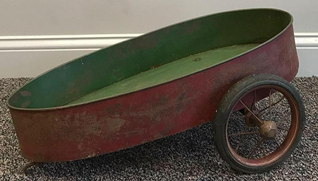 Vintage Steel Bike Wagon (1 of 4)