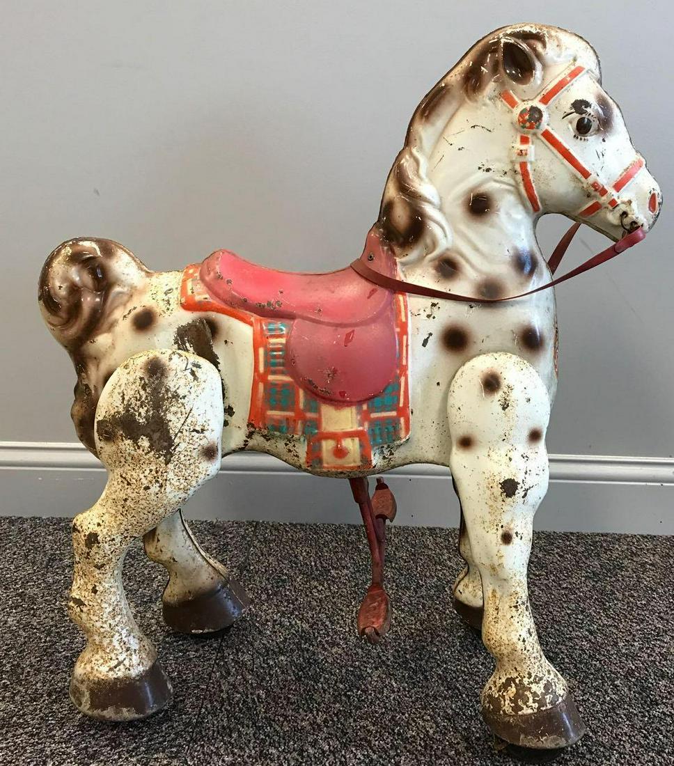 Vintage MOBO Bronco Pedal Riding Horse (1 of 4)