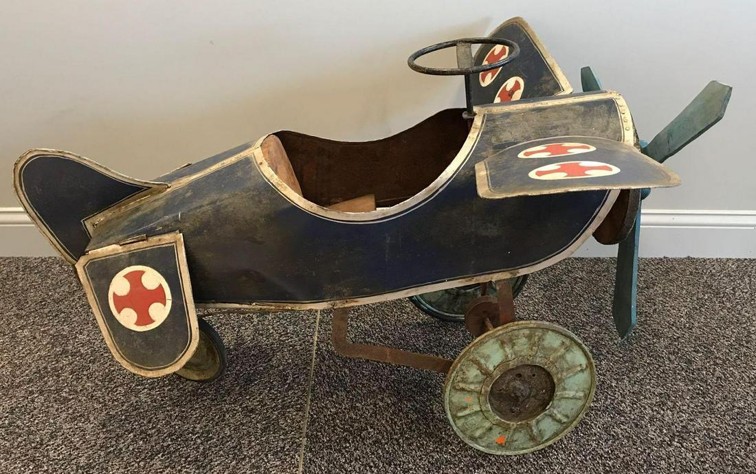 Vintage Plane Pedal Car (1 of 3)