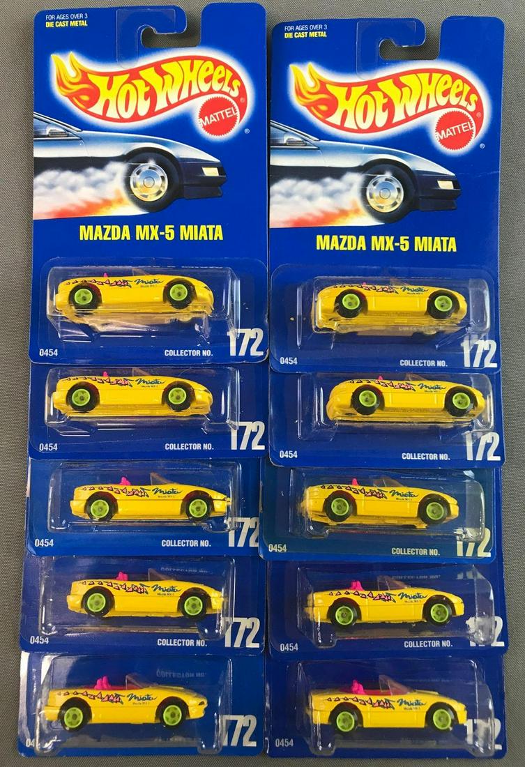 Group of Hot Wheels Mazda MX-5 Miatas (1 of 3)