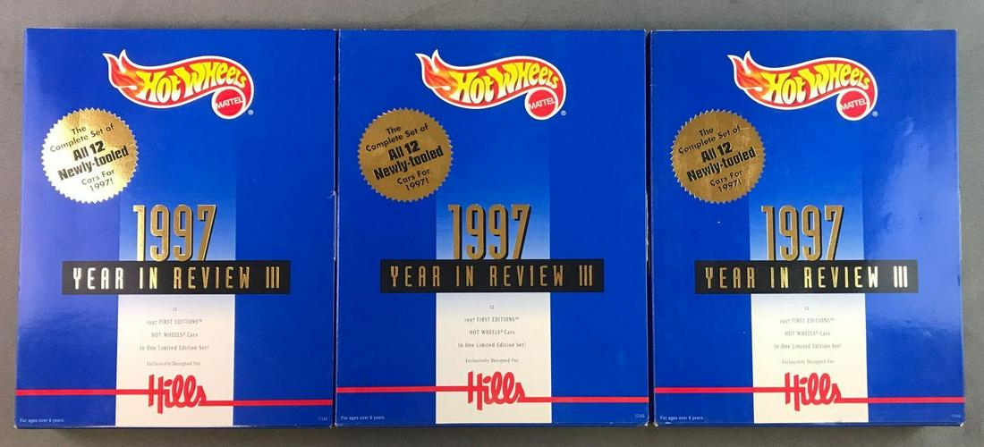 Group of Hot Wheels 1997 Collectors Sets (1 of 5)