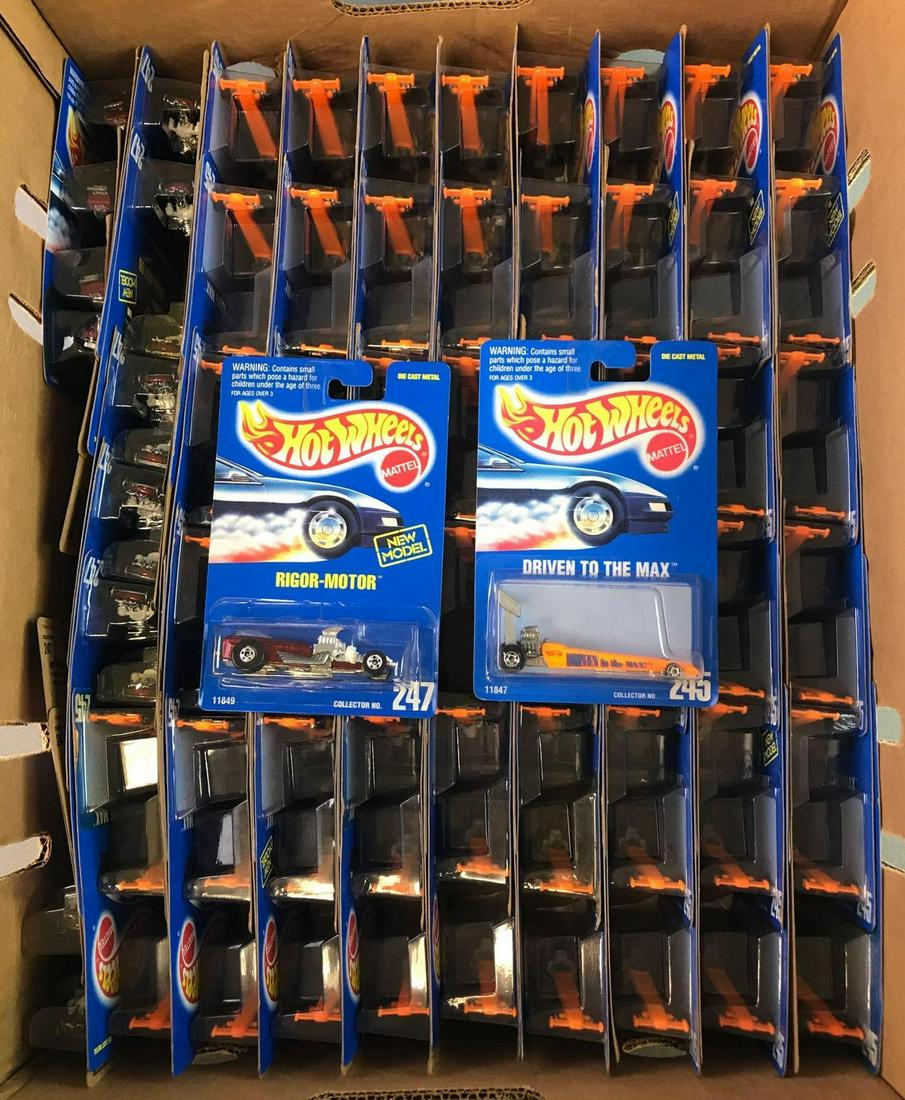 Group of Assorted Hot Wheels Cars: Exact quantity unknown, new old stock