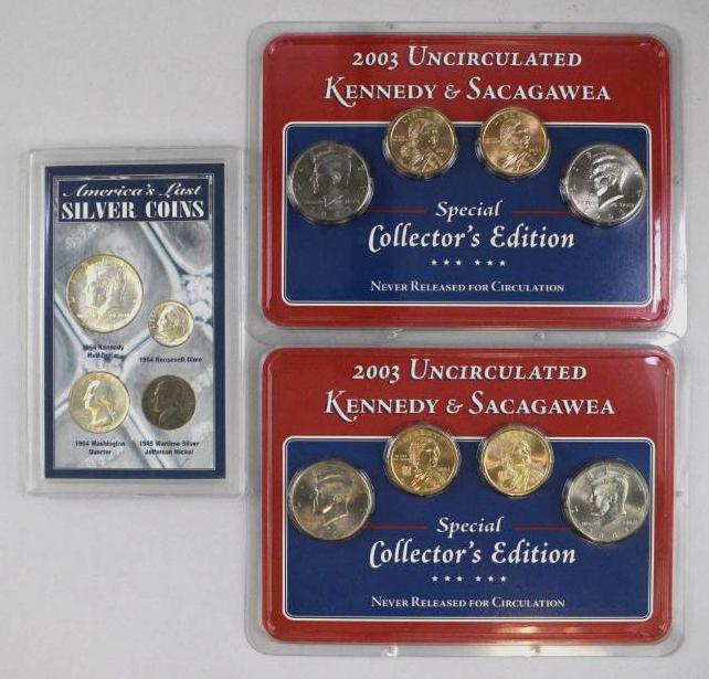 Group of (3) U.S. Coin Sets (1 of 5)