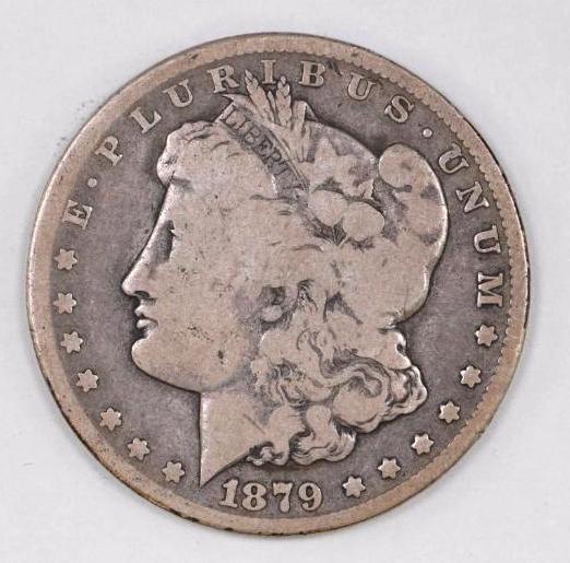 1879 CC Morgan Silver Dollar (1 of 2)