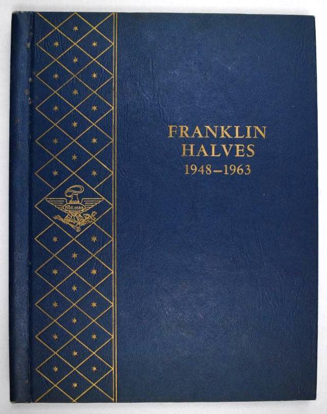 Group of (35) Franklin Silver Half Dollars in Whitman (1 of 4)