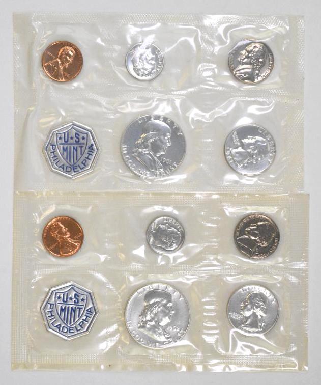 Group of (2) U.S. Silver Proof Sets 1961 & 1962 (1 of 1)