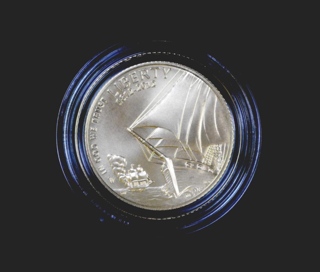 2012 $5 Star Spangled Banner Commemorative Gold BU (1 of 2)