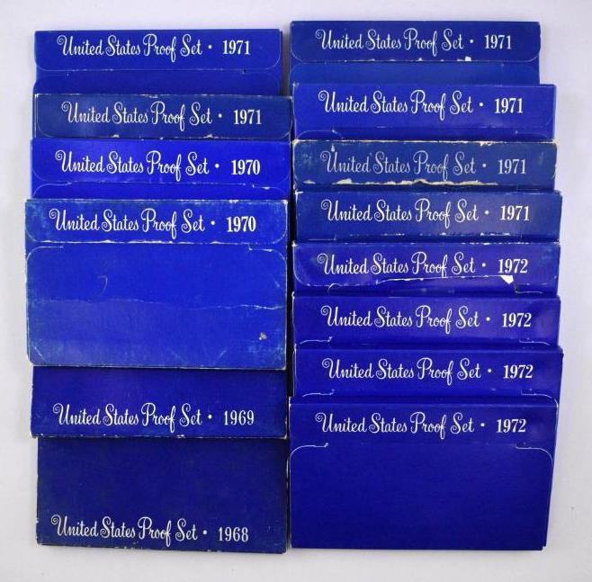 Group of (14) U.S. Proof Sets (1 of 2)