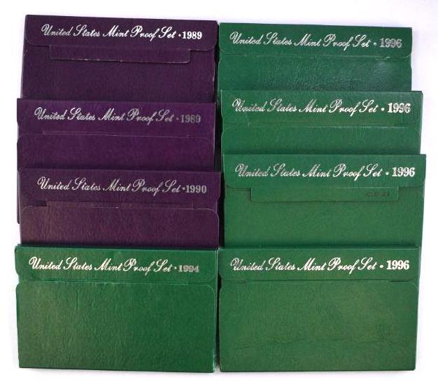 Group of (8) U.S. Proof Sets (1 of 2)