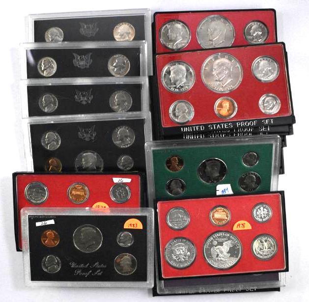 Group of (19) U.S. Proof Sets (1 of 1)