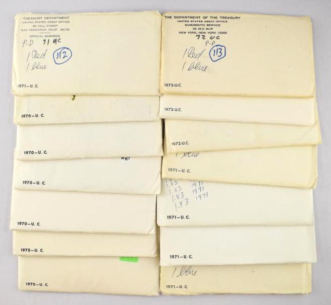Group of (14) U.S. Mint Sets (1 of 2)