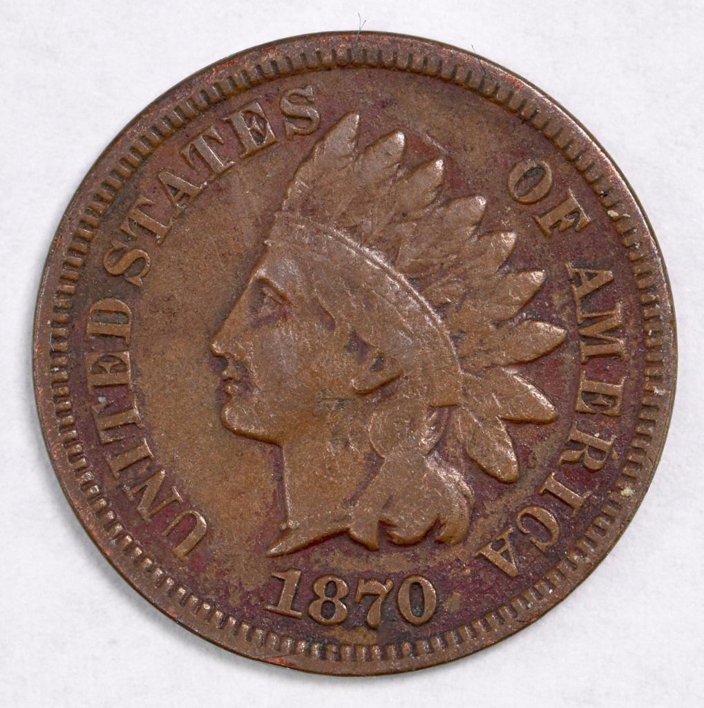 1870 Indian Head Cent (1 of 2)