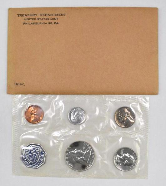 1961 U.S. Silver Proof Set. (1 of 2)