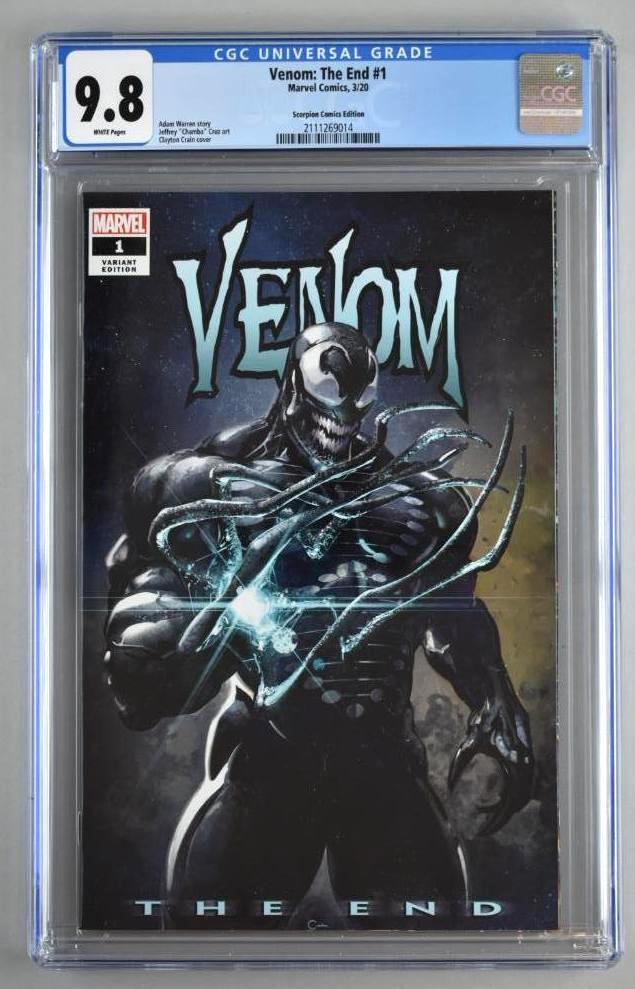 CGC Graded Marvel Comics Venom: The End No. 1 comic (1 of 11)