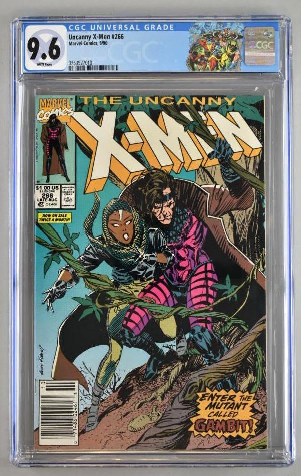 CGC Graded Marvel Comics Uncanny X-Men No. 266 comic (1 of 11)