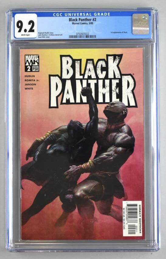 CGC Graded Marvel Comics Black Panther No. 2 comic book (1 of 11)