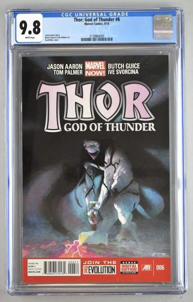 CGC Graded Marvel Comics Thor:God of Thunder No. 6 (1 of 11)