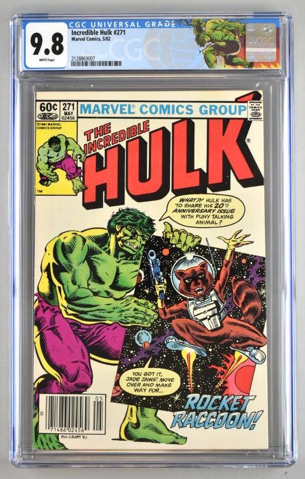 CGC Graded Marvel Comics Incredible Hulk No. 271 comic (1 of 11)