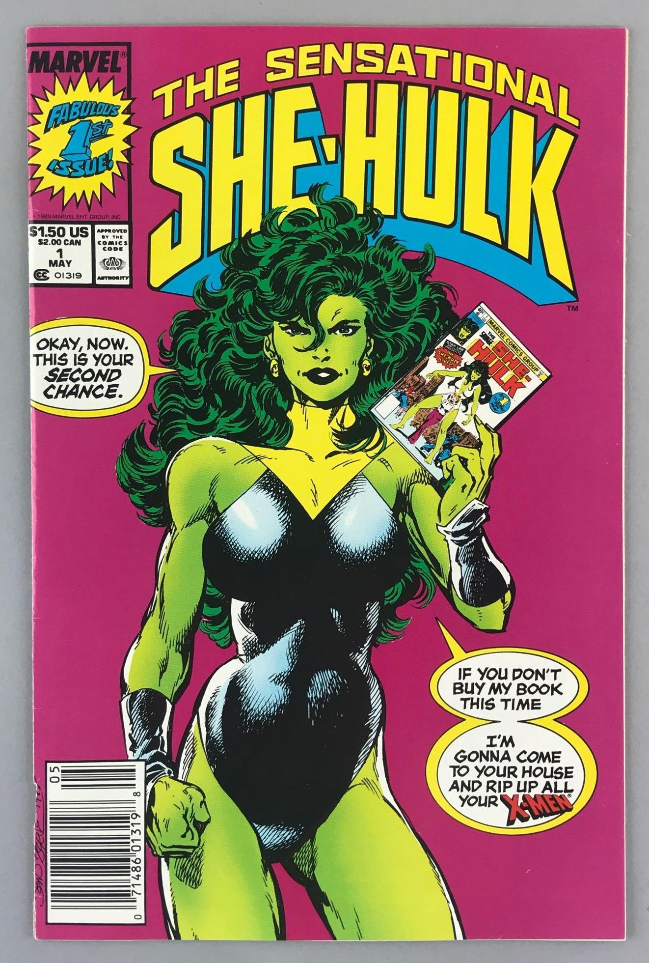 Marvel Comics The Sensational She-Hulk No. 1 comic book (1 of 8)
