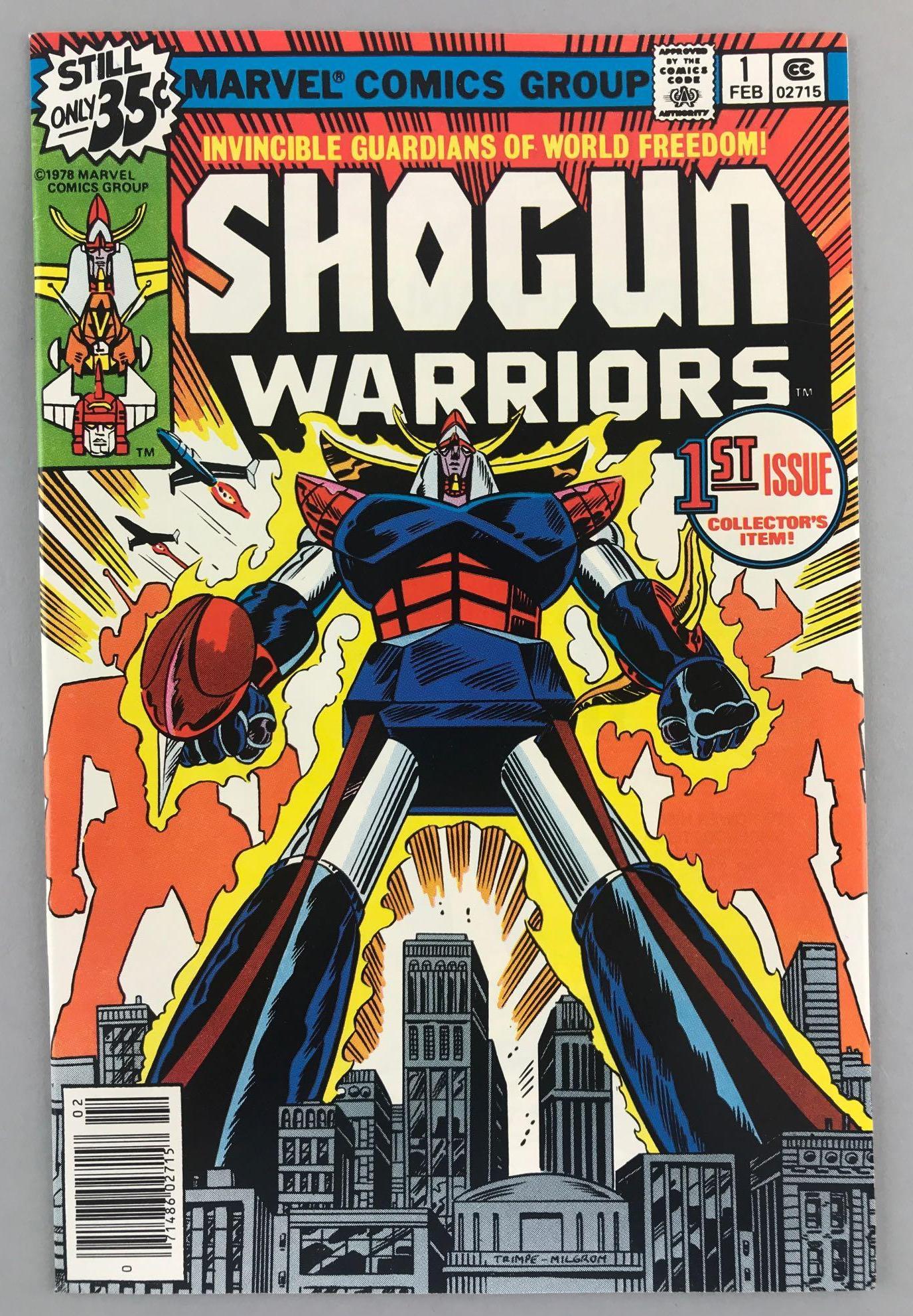 Marvel Comics Shogun Warriors No. 1 comic book (1 of 8)
