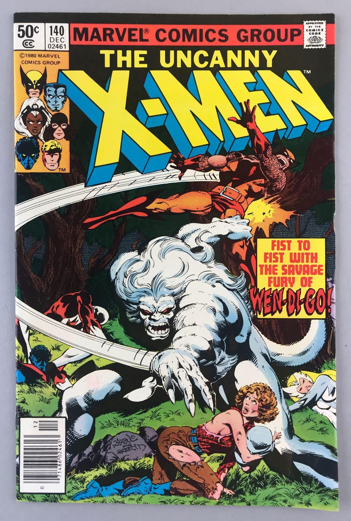 Marvel Comics X-Men No. 140 comic book (1 of 8)
