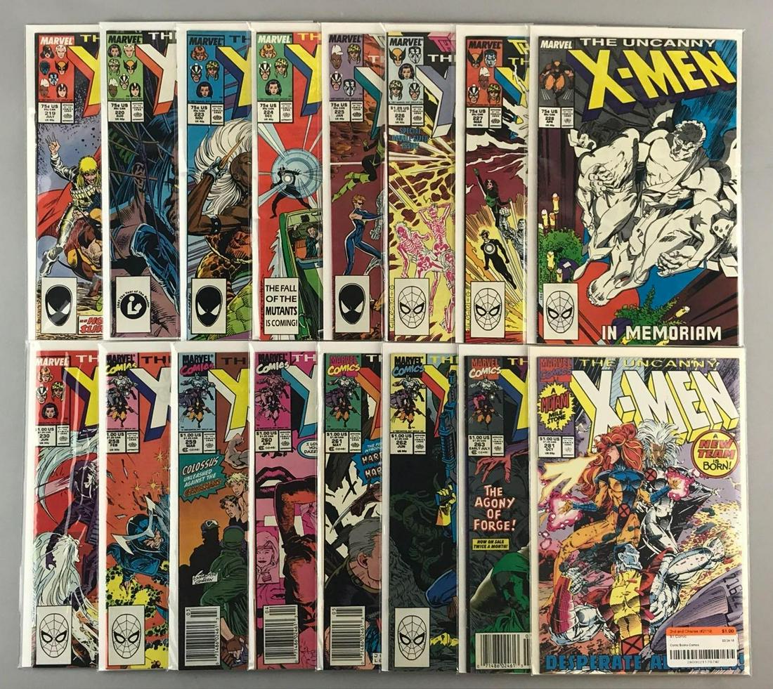 Group of 16 Marvel Comics X-Men comic books (1 of 5)