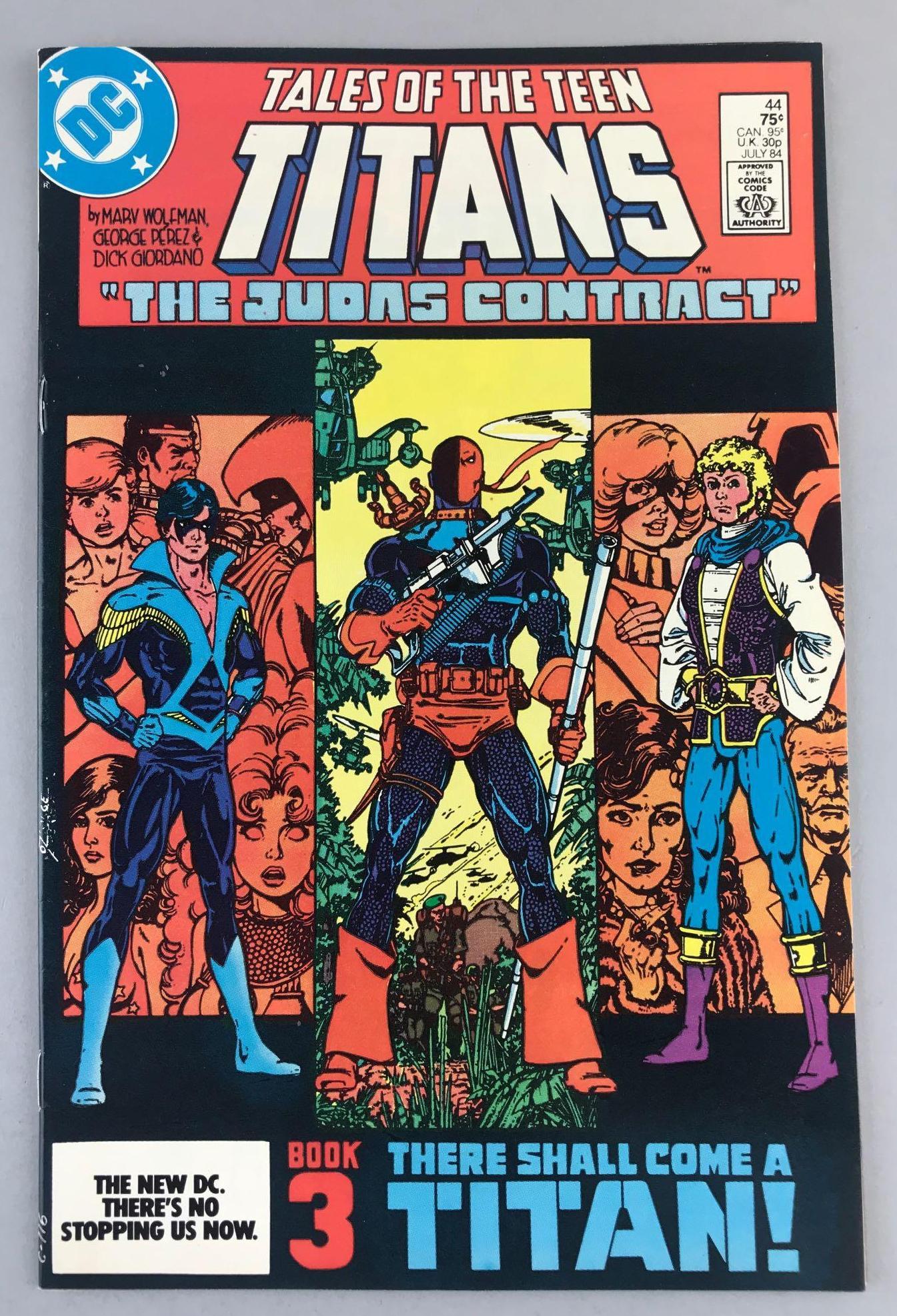 DC Comics Tales of the Teen Titans No. 44 comic book (1 of 8)