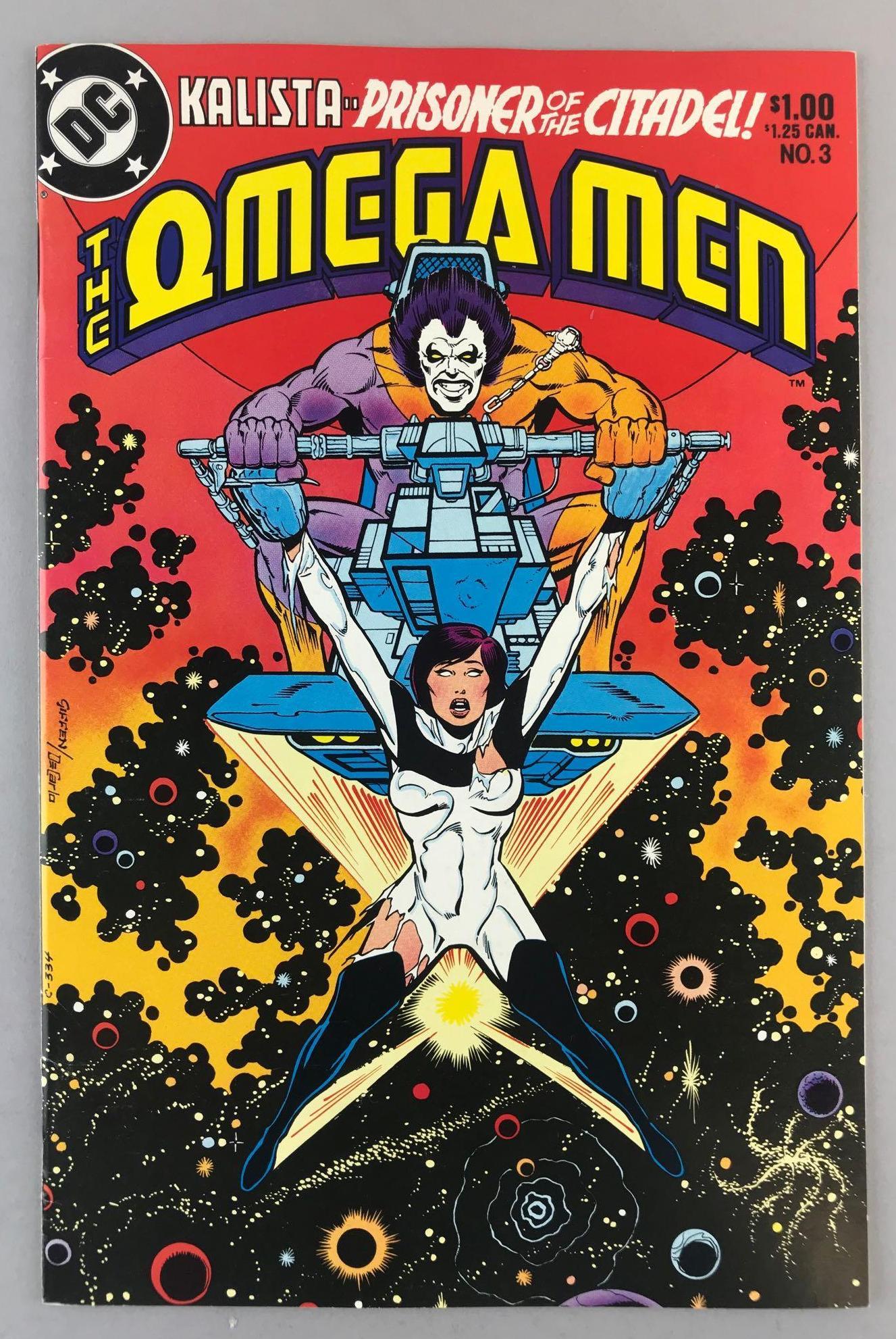 DC Comics The Omega Men No. 3 comic book (1 of 8)