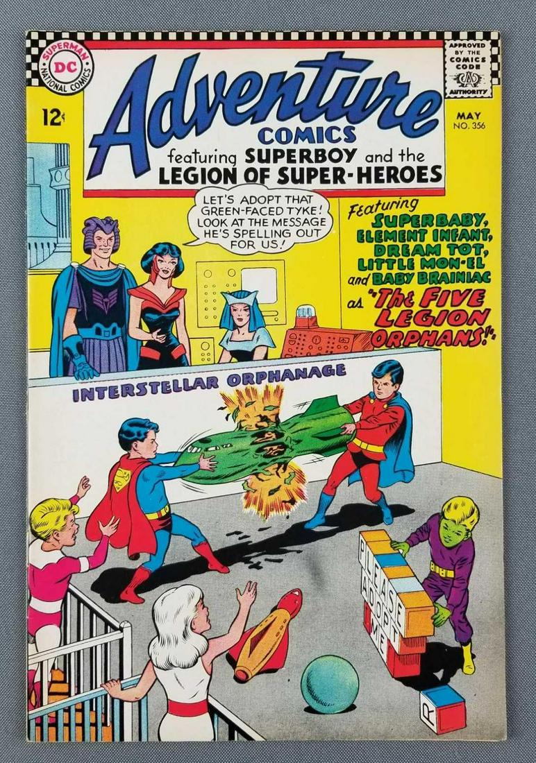 DC Comics Adventure Comics No. 356 comic book (1 of 8)